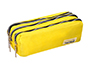 ESTUCHE PORTATODO LIDERPAPEL RECTANGULAR 3 BOLSILLOS AMARILLO PASTEL 185X80X70 MM