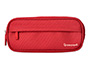 ESTUCHE PORTATODO LIDERPAPEL CLASSIC OVALADO 2 CREMALLERAS CON BOLSILLO DELANTERO 210X90MM ROJO