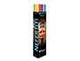 PAPEL KRAFT SADIPAL NEFERTITIS 1X3 MT GRAMAJE 65 GR EXPOSITOR DE 30 ROLLOS COLORES SURTIDOS