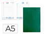 AGENDA ENCUADERNADA LIDERPAPEL CORFU A5 2026 DIA PAGINA VERDE PAPEL 60 GR FSC