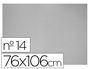 CARTON GRIS N 14 76X106 CM HOJA