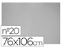 CARTON GRIS N 20 76X106 CM HOJA