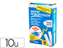 TIZA BLANCA ANTIPOLVO ROBERCOLOR CAJA DE 10 UNIDADES