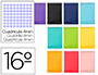 CUADERNO ESPIRAL LIDERPAPEL BOLSILLO DIECISEIAVO APAISADO WITTY TAPA DURA DURA 80H 60 GRCUADRO 4 MM COLORES STDOS.