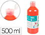 PINTURA DEDOS LIDERPAPEL BOTELLA DE 500 ML ROJO