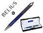 BOLIGRAFO BELIUS CHARLEROI AZUL PUNTA 0,5 MM TINTA GEL AZUL EN ESTUCHE