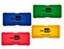 BORRADOR LIDERPAPEL PIZARRA BLANCA MAGNETICO COLORES SURTIDOS 130X60 MM