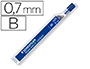 MINAS STAEDTLER MARS MICRO GRAFITO 0,7 MM B TUBO CON 12 UNIDADES