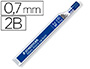 MINAS STAEDTLER MARS MICRO GRAFITO 0,7 MM 2B TUBO CON 12 UNIDADES