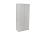 ARMARIO ROCADA CON CUATRO ESTANTES Y DOS PUERTAS SERIE STORE 195X90X45 CM ACABADO AN02 GRIS/GRIS