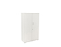ARMARIO ROCADA CON CUATRO ESTANTES Y DOS PUERTAS SERIE STORE 156X90X45 CM ACABADO AW04 BLANCO/BLANCO