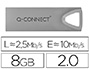 MEMORIA USB Q-CONNECT FLASH PREMIUM 8 GB 2.0