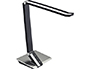 LAMPARA DE OFICINA Q-CONNECT SOBREMESA PROFESIONAL ABS 28 LEDS 9W INTERRUPTOR SENSOR 4 NIVELES COLOR NEGRO