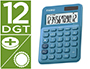 CALCULADORA CASIO MS-20UC-BU SOBREMESA 12 DIGITOS TAX +/- COLOR AZUL