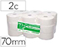 PAPEL HIGIENICO BIZNAGA JUMBO 2 CAPAS CELULOSA BLANCA MANDRIL 76 MM PARA DISPENSADOR KF16756