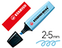 ROTULADOR STABILO BOSS FLUORESCENTE 70 PASTEL AZUL NUBLADO