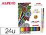 LAPICES DE COLORES ALPINO EXPERIENCE MINA PREMIUM 3,3 MM CAJA CARTON DE 24 UNIDADES COLORES