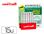 BOLIGRAFO UNI-BALL JETSTREAM SPORT SXE3-400 3 COLORES ANTIBACTERIANO 1,0 MM EXPOSITOR DE 15 UNIDADES