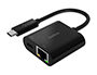 ADAPTADOR BELKIN INC001BTBK USB-C A ETHERNET + CARGA 60W COLOR NEGRO