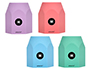CUBILETE PORTALAPICES ANTARTIK SILICONA HEXAGONAL COLORES SURTIDOS PASTEL CELESTE CORAL LAVANDA Y MENTA
