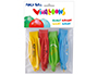 GLOBO 100% LATEX BIODEGRADABLE BLISTER DE 4 UNIDADES COLORES SURTIDOS