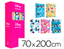 PAPEL DE REGALO BASIKA PRINCESS ROLLO ANCHO 70 CM LONGITUD 2 M MODELOS SURTIDOS GRAMAJE 60 GR