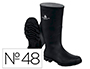 BOTAS DELTAPLUS DE SEGURIDAD STONE PVC NEGRO SUELA DE TACOS TALLA 48
