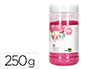 PURPURINA LIDERPAPEL FANTASIA COLOR METALICO ROSA PASTEL BOTE DE 250 GR