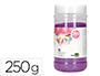 PURPURINA LIDERPAPEL FANTASIA COLOR METALICO VIOLETA PASTEL BOTE DE 250 GR