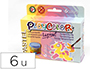 TEMPERA LIQUIDA PLAYCOLOR LIQUID PASTEL 40 ML CAJA DE 6 UNIDADES COLORES SURTIDOS