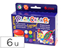 TEMPERA LIQUIDA PLAYCOLOR LIQUID GLITTER 40 ML CAJA DE 6 UNIDADES COLORES SURTIDOS