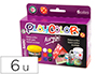 PINTURA ACRILICA PLAYCOLOR ACRYLIC BASIC 40 ML CAJA DE 6 UNIDADES COLORES SURTIDOS