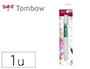 PINCEL TOMBOW WATER BRUSH CON DEPOSITO RELLENABLE PUNTA MEDIA BLISTER DE 1 UNIDAD