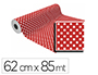 PAPEL DE REGALO BASIKA LN1501-AI BOBINA ANCHO 62 CM LONGITUD 85 M PESO 4 KG GRAMAJE 60 GR