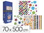 PAPEL DE REGALO BASIKA TODO AO ROLLO ANCHO 70 CM LONGITUD 5 M MODELOS SURTIDOS GRAMAJE 50 GR
