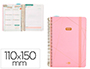 AGENDA ESCOLAR LIDERPAPEL CURSO 23-24 COLLEGE CLASSIC LINES MINI BILINGUE DIA PAGINA CARTON FORRADO ESPIRAL