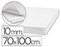 CARTON PLUMA LIDERPAPEL BLANCO ADHESIVO 1 CARA 70X100CM ESPESOR 10 MM