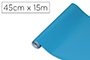 ROLLO ADHESIVO D-C-FIX CIAN ANCHO 45 CM LARGO 15 MT