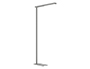 LAMPARA DE PIE ROCADA MAULJET LED 4 NIVELES INTENSIDAD COLOR PLATA 950X1950 MM