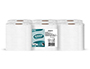 PAPEL SECAMANOS AMOOS INDUSTRIAL 2 CAPAS 32G/M2 CELULOSA BLANCO 60 MT PAQUETE DE 6 BOBINAS