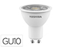 BOMBILLA LED TOSHIBA GU10 5.5W 3000K LUZ CALIDA
