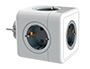 REGLETA Q-CONNECT DE CUBO ENCHUFE MULTIPLE POWER CUBE 5 EN 1 CABLE DE 1,4 MT 5 TOMAS DE CORRIENTE 75X75X112MM