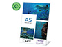 EXPOSITOR SOBREMESA ARCHIVO 2000(PACK/10)PET FLEXIBLE 100%RECICLABLE DIN A5 VERTICAL FORMA L TRANSPARENTE