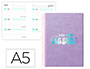 AGENDA ESCOLAR LIDERPAPEL 25-26 ESPIRAL KYMOLOS DIA PAGINA A5 BILINGE PAPEL FSC 80 GR