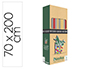 PAPEL DE REGALO BASIKA KRAFT COLORES ROLLO ANCHO 70 CM LONGITUD 2 MT COLORES SURTIDOS GRAMAJE 50 GR
