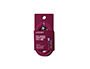 CABLE GROOVY TIPO C A APPLE LIGHTNING CARGA RAPIDA LONGITUD 1 MT COLOR ROJO
