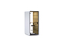 CABINA ACUSTICA ROCADA ROME INDIVIDUAL CON ESTRUCTURA BLANCA Y TAPIZADO INTERIOR COLOR 06