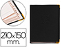 LISTIN TELEFONICO Q-CONNECT TAPA FLEXIBLE CON CANTONERA DORADA 210X150 MM