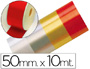 CINTA FANTASIA 10 MT X 50 MM ROJO