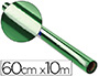 PAPEL CELOFAN LIDERPAPEL ROLLO VERDE 0,60 X 10 MT